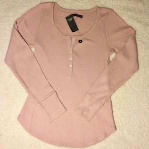 Waffle Knit Slim- Fit Henley